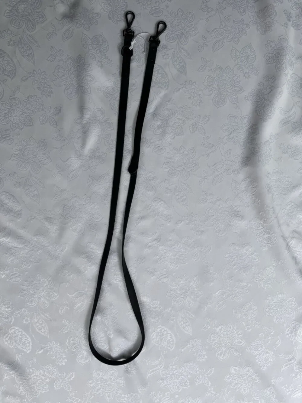 Wild One Black Rubberized Waterproof Adjustable Dog Leash Black 69.5